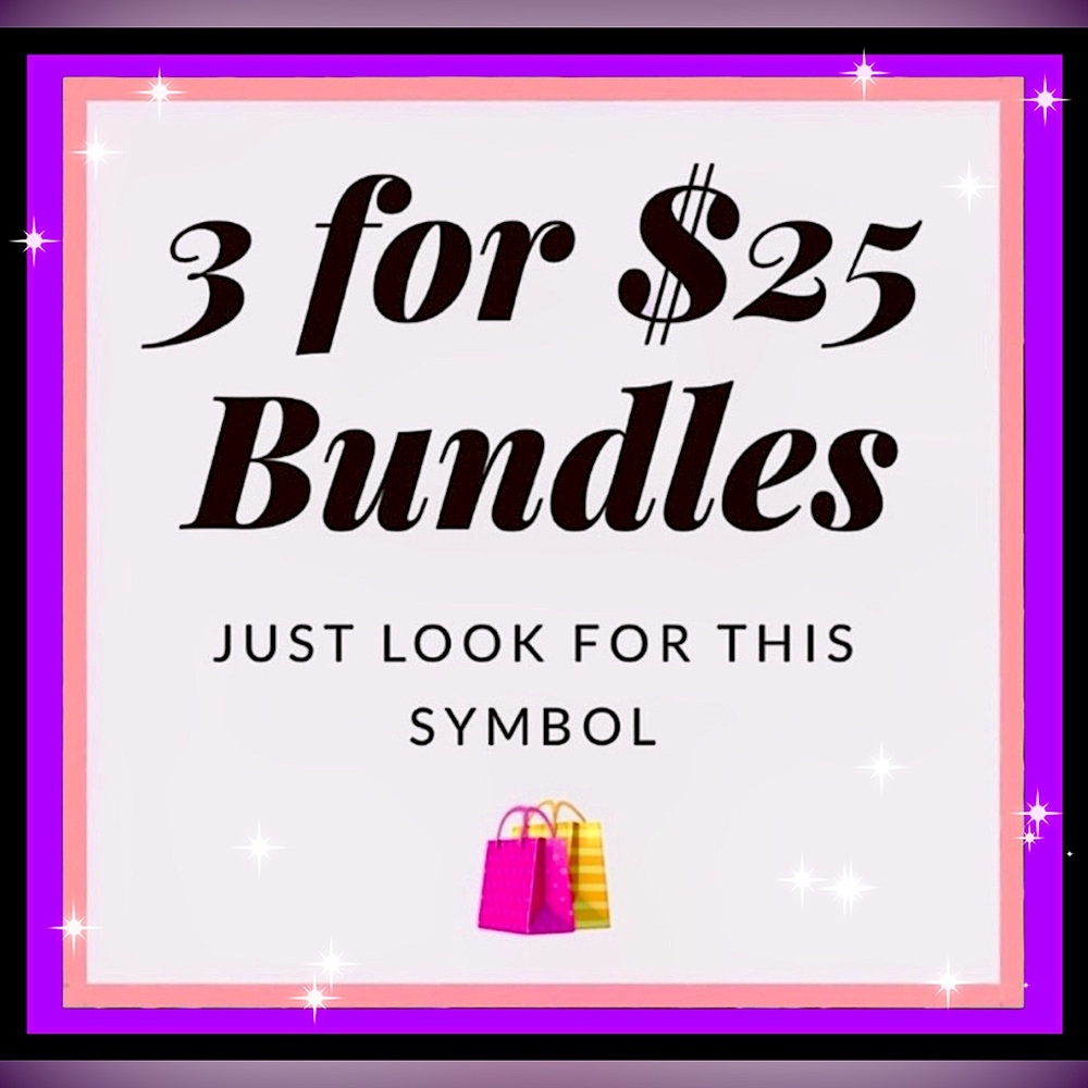 🛍️🛍️🛍️Special Bundle Deal - 3 Items for $25!! 🛍️🛍️🛍️